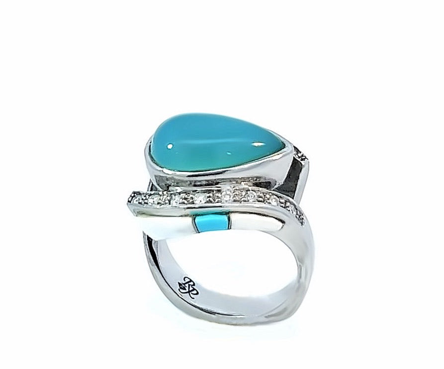 Stainless women's ring