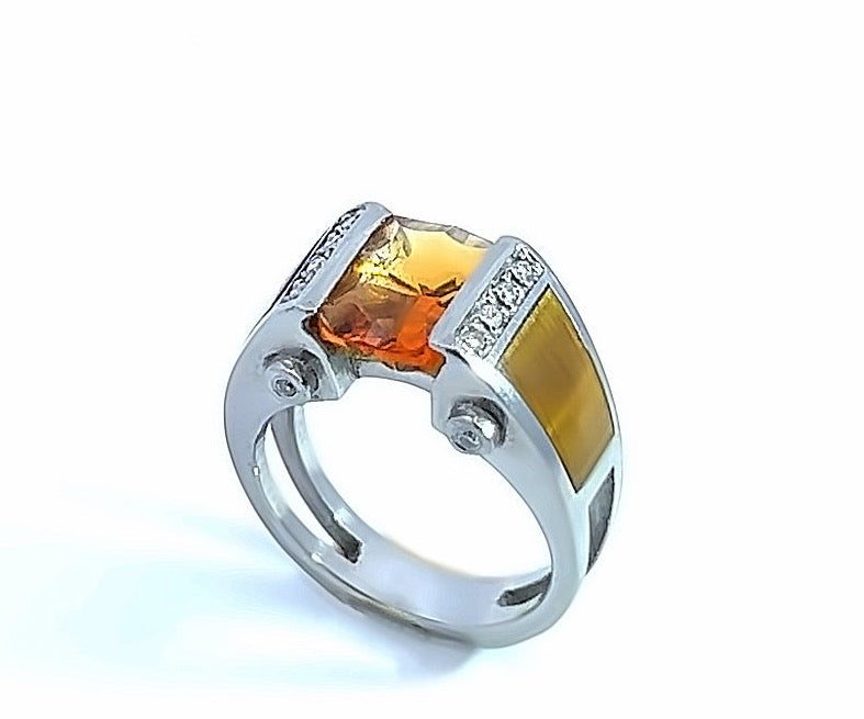 Stainless women's ring