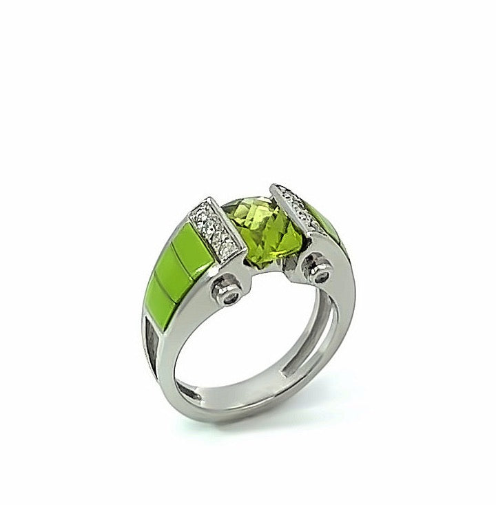 Stainless women's ring