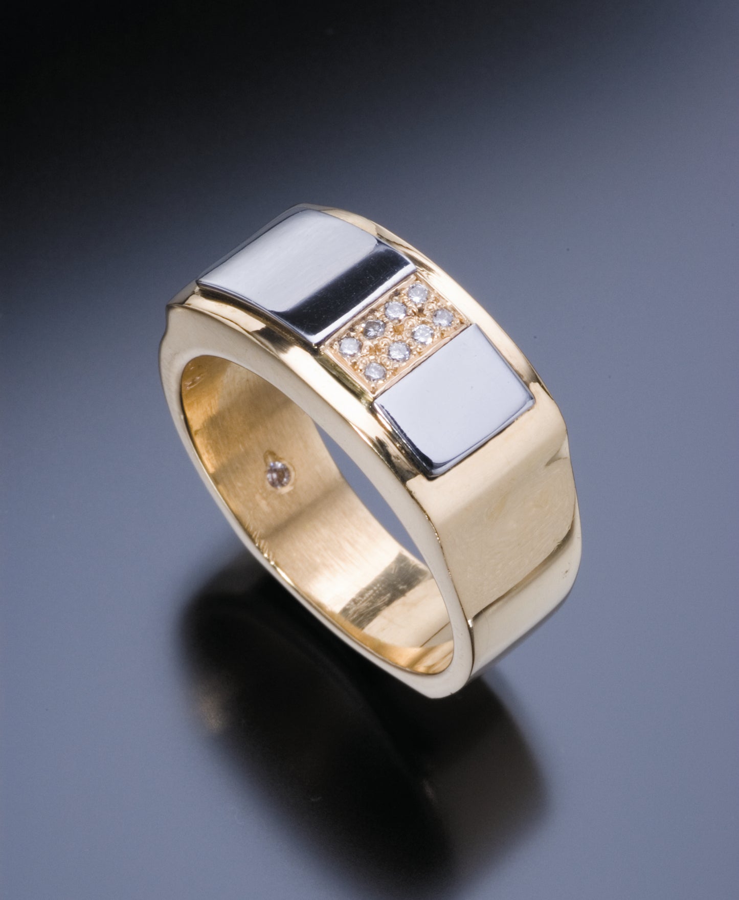 14K Gold men's ring