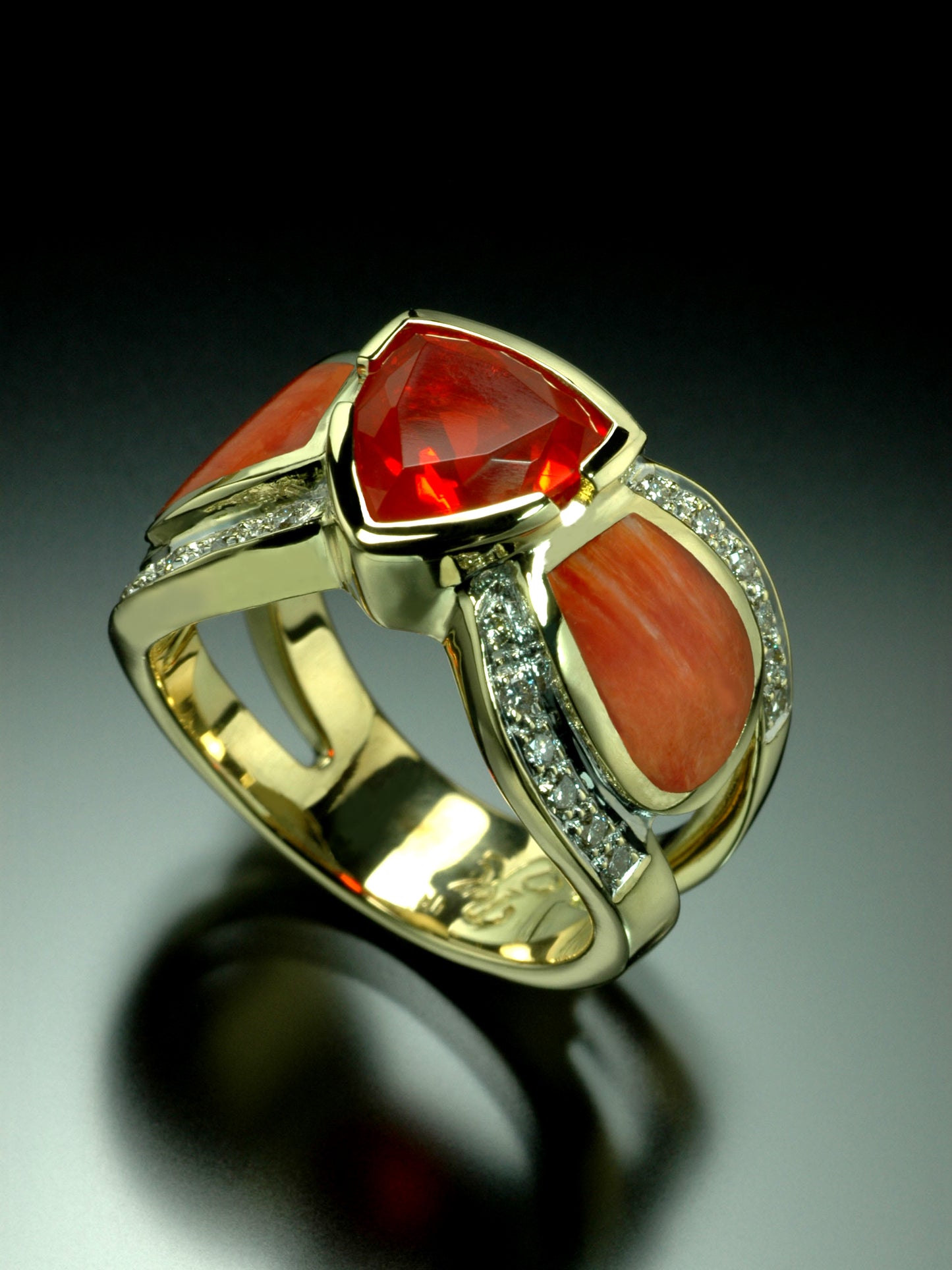 14K Gold women's ring