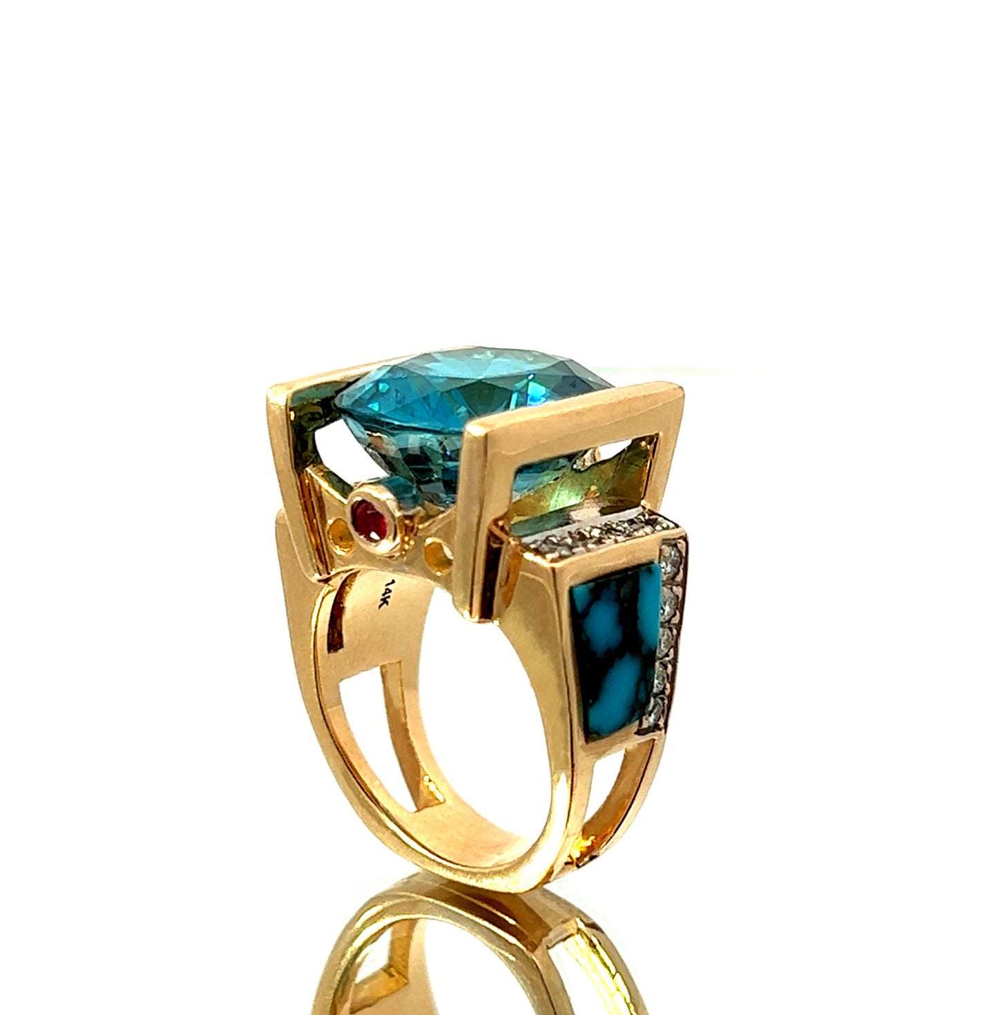 14K Gold women's ring